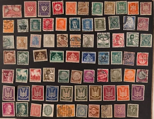 German Reich - Nice lot of 74 used stamps, VG/F/VF. - Picture 1 of 1