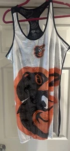 Baltimore Orioles Mlb Women’s Sundress Sleepwear Bikini Cover-All Shirt (S) - Picture 1 of 10
