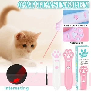 Lasers Cat Teaser With Multiple Patterns Infrared Cat Interactive Toys Pet Toys - Picture 1 of 7