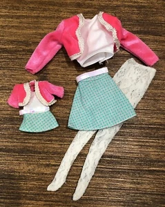 Barbie & Kelly Matchin' Styles Fashion Avenue Trajes Rosa y Verde 1996 Cartera - Imagen 1 de 10