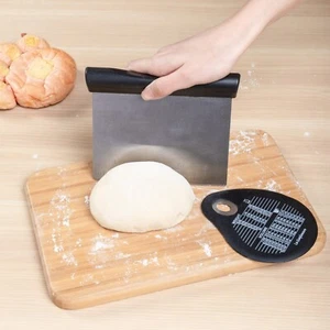 Dough Blender and Bench ScraperStainless Steel Pastry Cutter - Multipurpose K... - Picture 1 of 4