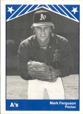 1983 Albany-Colonie A's TCMA #4 Mark Ferguson Salem Ohio OH - NM Baseball Card