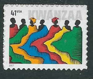 Scott #4220...41 Cent...Kwanzaa...3 Stamps - Picture 1 of 1