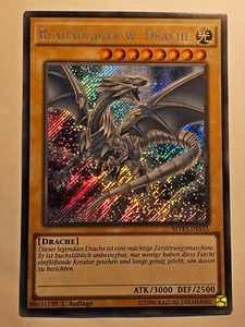 Blue-Eyes White Dragon (V.5 - Secret Rare)●YUGIOH●MVP1●GERMAN●NM●33190 - Picture 1 of 2