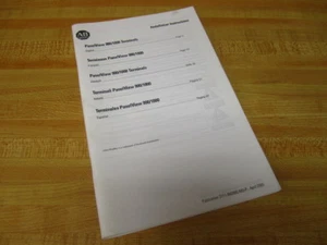 Allen Bradley 40061-326-01 Handbuch für Panel View 900/1000 40061-326-01(7) - Bild 1 von 6