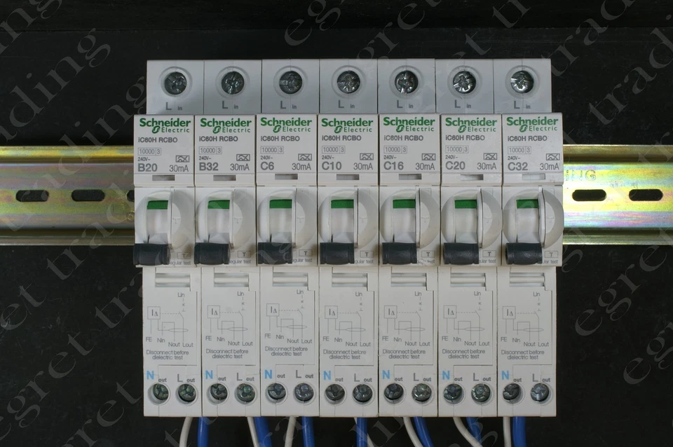 SCHNEIDER MERLIN GERIN Schneider Acti 9 iC60H RCBO Circuit Breaker - NEW TESTED