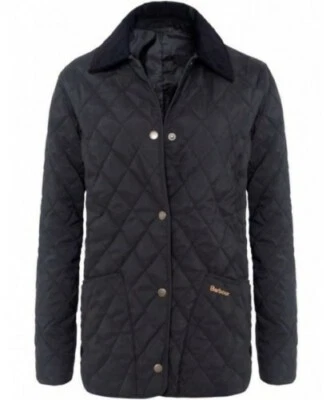 BARBOUR Eskdale Quilted Jacket Black Size UK 8 rrp £89.95 DH009 OO 04 - Image 1 of 4