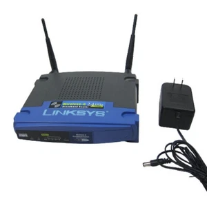 Linksys WRT54G 54 Mbps 4-Port 10-Megabit Wireless G Router - Picture 1 of 6
