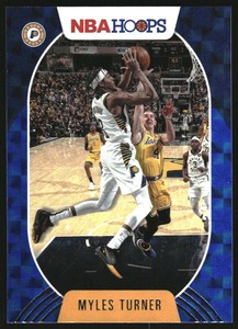 2020-21 Hoops Hyper Blue #199 Myles Turner