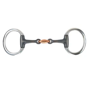 Shires Sweet Iron Flat Ring Eggbutt with Lozenge - Picture 1 of 5