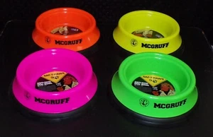 MCGRUFF THE CRIME DOG SAF-T-PAWS ANTI SKID DOG BOWL PICK YOUR COLOR - Picture 1 of 21