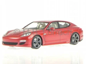 Porsche Panamera rubin red diecast model car Minichamps 1/43 - Picture 1 of 4