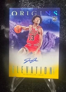 2023 Panini Origins JULIAN PHILLIPS *GOLD ELEVATION ROOKIE AUTO* /10 on card - Picture 1 of 3