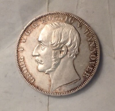 Georg V Hannover 1 Talher 1865 German - Image 1 of 4