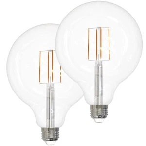 2Pack G40 Globe Bulbs LED Edison, Dimmable, 8.5W (100W), 2700K, Clear Glass, E26 - Picture 1 of 1