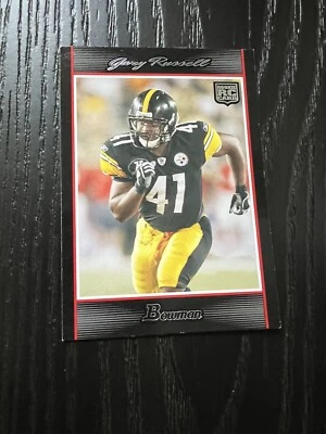2007 Bowman #141 Gary Russell Pittsburgh Steelers Rookie - Image 1 of 2