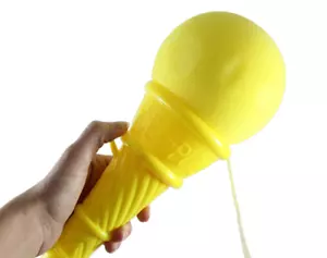 1 Jumbo Ice Cream Cone Shooter Popper Toy - Foam Ball Shoots from Cone - Launche - Picture 1 of 12