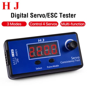 HJ RC Servo Tester ESC Consistency Control Tester für RC Model Flugzeug Auto 2us - Picture 1 of 8