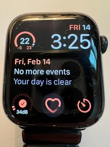 Apple Watch Series 7 with 2 stainless steel link bands MKN53LL/A 45mm - Picture 1 of 13