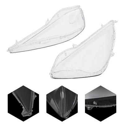Honda Fit Hatchback 2008-2010 Clear Headlight Lens Covers - Durable & Stylish Foto 1 de 4