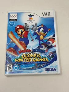 Mario & Sonic at the Olympic Winter Games (Wii, 2009) CIB - Picture 1 of 3