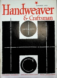 HANDWEAVER & CRAFTSMAN Summer 1956 Vol. 7 Number 3 Sewing Weave Linen Magazine - Picture 1 of 3