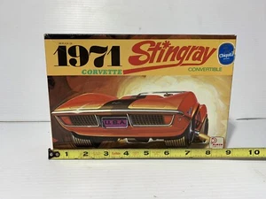 PALMER 7112-100 MODEL 1971 CORVETTE STINGRAY CONVERTIBLE MODEL KIT COMPLETE NEAT - Picture 1 of 5