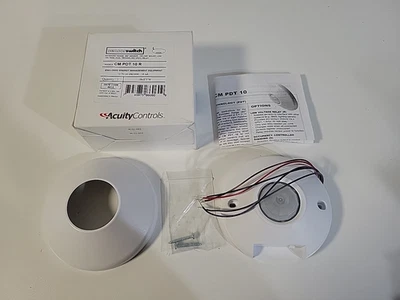 Interruptor de luz de movimiento de bajo voltaje 360° Acuity Controls CM PDT 10 R montaje en techo Foto 1 de 4