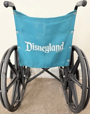 Silla de ruedas manual ligera Disneyland Resort auténtica vintage de los 90 RARA Foto 1 de 4