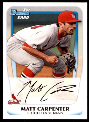 2011 Bowman #BP66 Matt Carpenter Prospects - Image 1 of 2