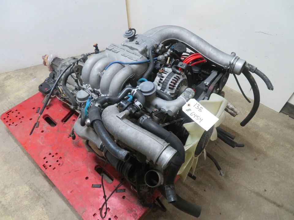 JDM MAZDA COSMO RX7 13B MOTOR BITURBO 13B-RE 13B PROBADO COMPRESIÓN 125 PSI Foto 1 de 4