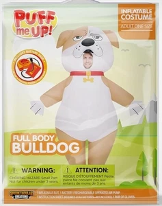 Spooktacular aufblasbare Bulldogge Kostüm Erwachsene Einheitsgröße Neu in Verpackung - Bild 1 von 7