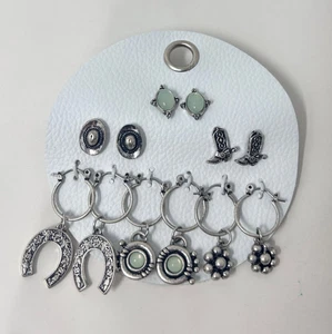 Free People Western Earring Set NWT $30 - Picture 1 of 4