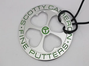 Unused SCOTTY CAMERON Clover Circle T Bag Tag - Picture 1 of 2