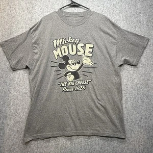 Mickey Mouse The Big Cheese Since 1928 Disneyland Disney World XL T-shirt - Picture 1 of 7
