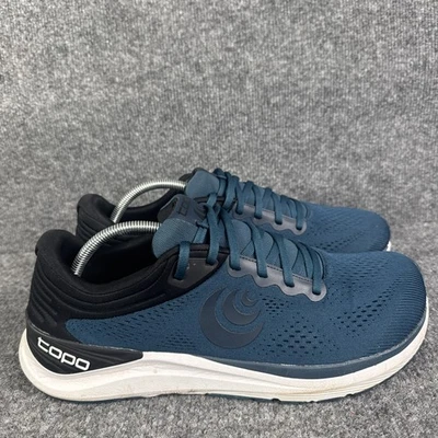 Туфли мужские Topo Ultrafly 4 размер 11,5 для ходьбы бега темно-синие черные спортивные чистые - Изображение 1 из 4