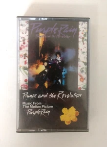 Purple Rain Prince and the Revolution Cassette Tape Warner Brothers VTG 1984 1st - Picture 1 of 8