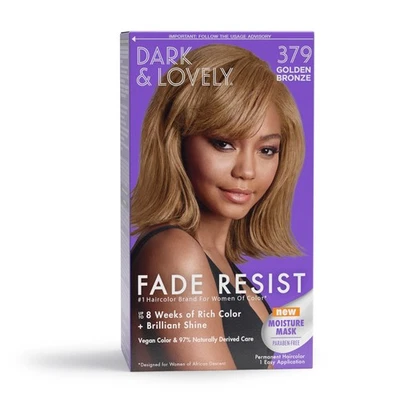 Nourishing Golden Bronze Hair Color for Women of Color 1 Pack 8 Week Fade Res... - Image 1 of 4