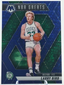 2024-25 Mosaico Larry Bird Grandes de la NBA #/85 SSP Blue Mosaic Prizm - Imagen 1 de 2