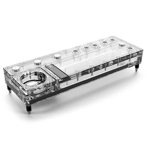 Alphacool Core Distro Plate 360 mm Links VPP/D5 - Acryl - Afbeelding 1 van 5