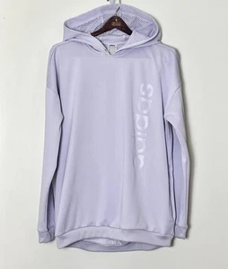 Adidas Lavender Hoodie Men’s Large Lavender Purple Aeroready Pockets BlokeCore - Picture 1 of 4