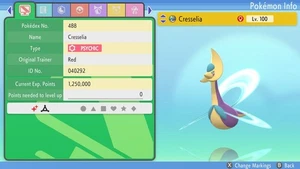 🌟Cresselia Brillante - Listo para Batalla | Pokémon Diamante Brillante y Perla Brillante🌟 - Imagen 1 de 5