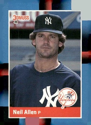 1988 Donruss #597 Neil Allen - Image 1 of 2