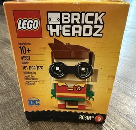 Lego Brick Heads Robin DC Comics Superhero 101 Pcs #41587 NIB