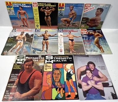 Muscular Development Bodybuilding Strength & Health Vintage Magazine Lot Of 11 - Image 1 of 4