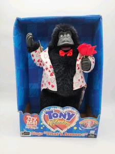 Vintage 1998 Gemmy Tony Valentino Musical Gorilla 12" Sings That's Amore - NEW - Picture 1 of 7