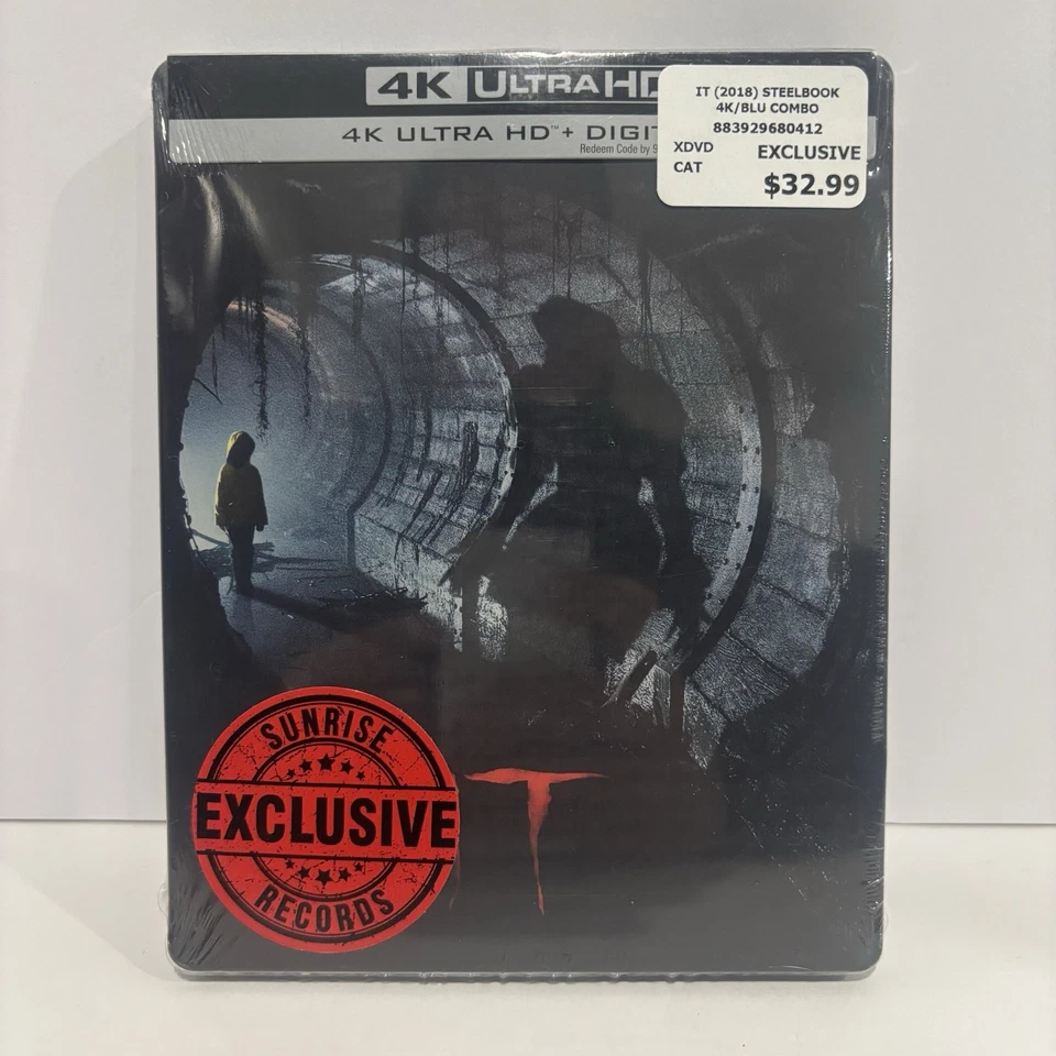 IT Chapter One (2017) 4K UHD SteelBook | Best Buy•Stephen King OOP• Rare - Image 1 of 2