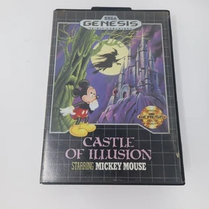 Castle Of Illusion Sega Mega Drive Genesis Starring Mickey Mouse With Manual - Bild 1 von 9