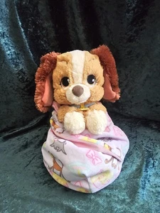 Disney Parks Babies Scamp Lady & the Tramp Peluche Pouch Coperta Avvolgente Bambola Giocattolo - Foto 1 di 4