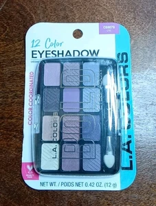 L.A. COLORS 12 Color Bold Eyeshadow Color Coordinated #C68679 Chic - Picture 1 of 1